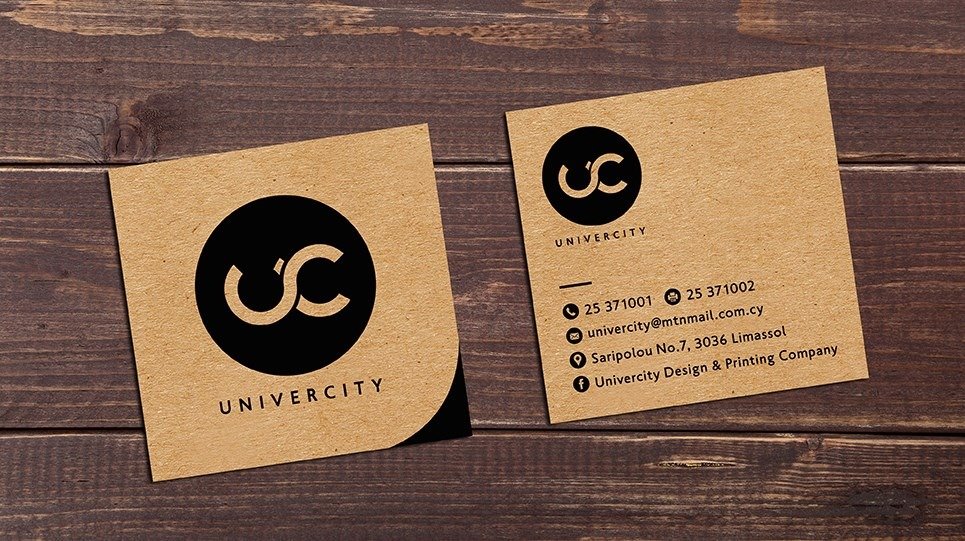 Επαγγελματικές Κάρτες UniverCity